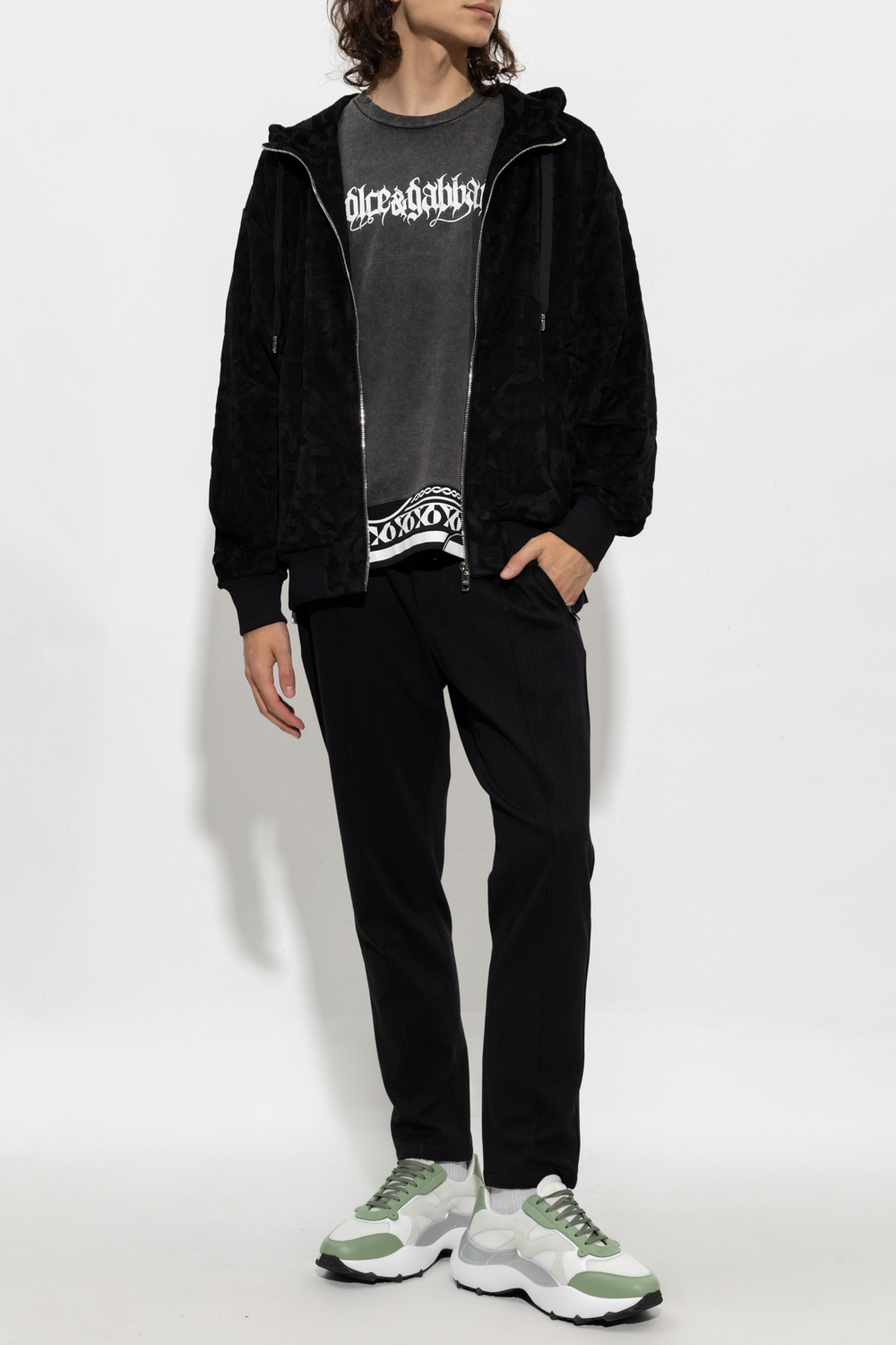 刺激的◇カモフラージュ Hoodie Parker◇Dolce & Gabbana $_57.JPG